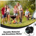 thumbnail image 2 of Portable Extractor Fan with 10ft Duct Hose USB Adjustable DIY Fume Extractor Powerful 5V 2A Brushle, 2 of 5