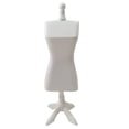 thumbnail image 1 of figatia 1:12 1/12 Miniature Female Model Mini Women Model Figure White for Playhouse, 1 of 9