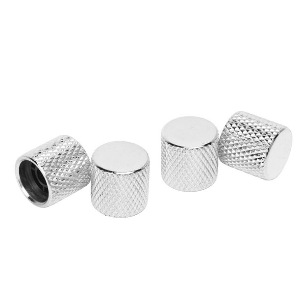 Bass Knob, Delicate 4Pcs Potentiometer Knob Easy Installation For