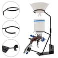 thumbnail image 2 of Magnetic Car Spray Gun Holder with Funnel & Wall Mount - Paint Spray Stand for Automotive Coating & Detailing, Space-Saving Workstation Organizer for Efficiency & Precision, 2 of 8