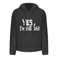 thumbnail image 4 of Wensltd Women's Pullover Sweatshirt Drawstring Hoodie Warm Fall and Winter Long Sleeve Tops, 4 of 6