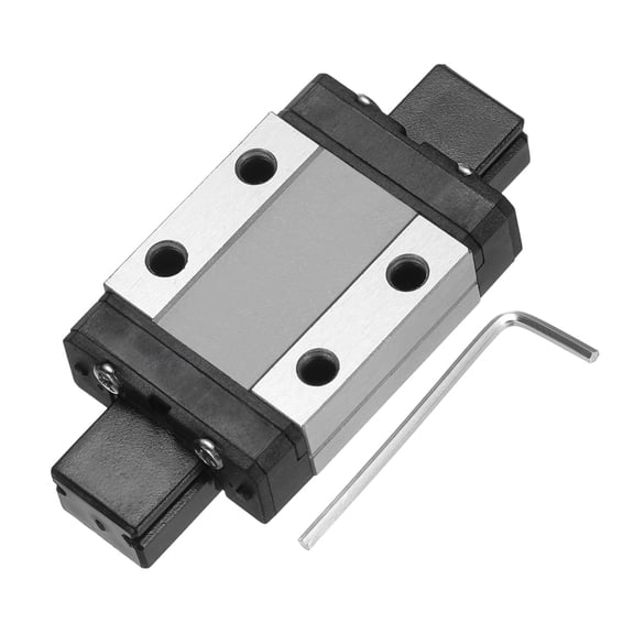 MGN9C Linear Bearing Sliding Carriage Block with Mini Guide and Wrench for 9mm Linear Motion Slide Rail Guide, 3D Printer, CNC Machine