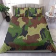 thumbnail image 3 of Ensemble de Literie Camouflage Vert, 3 of 4