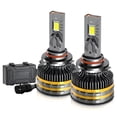 thumbnail image 1 of Luz de luz, coche impermeable Ip68 200w 20000lm Led 6000k 20000lm Coche de plomo Disipación de calor Lectura 9006 Led Ip68 Coches Qisuo Mewmew Gato con eficiencia con calor eficiente, 1 of 5