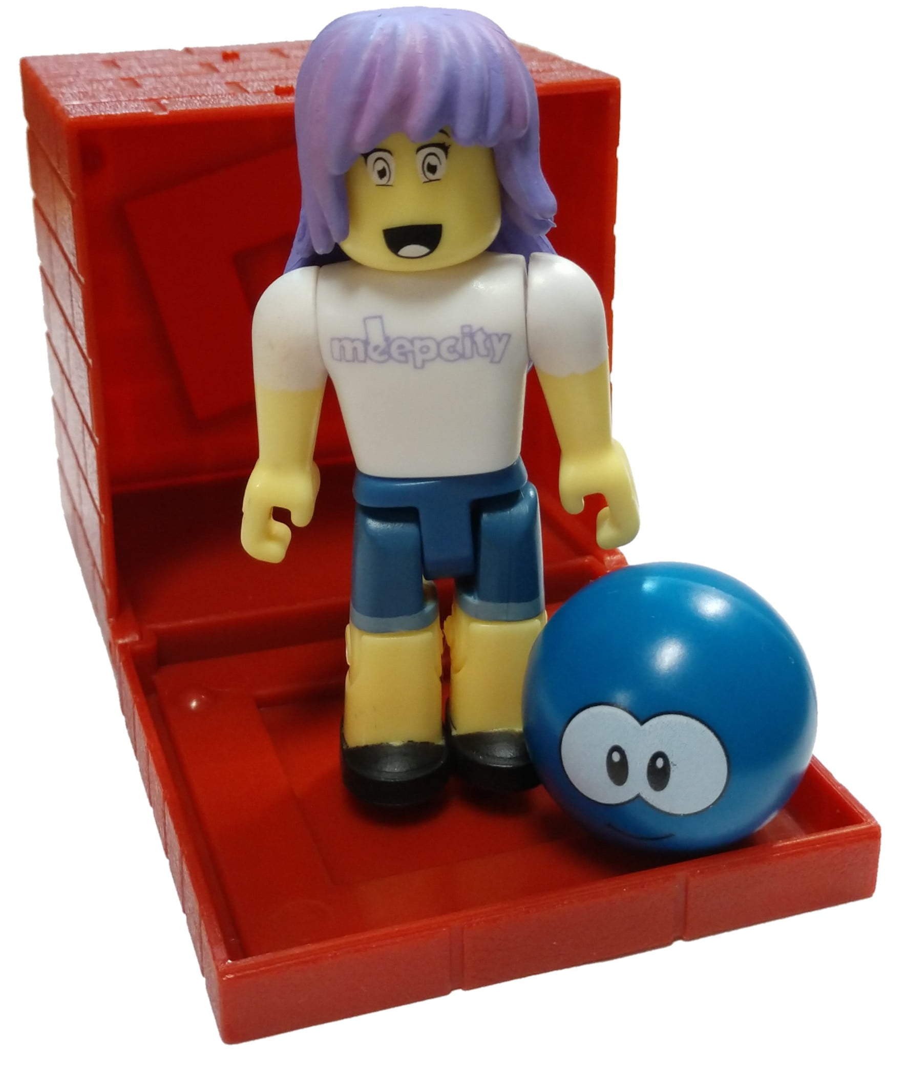 Roblox Red Series 4 Meepcity Pet Seller Mini Figure With Red Cube