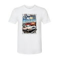 thumbnail image 2 of Wild Bobby, Mustang Untamed American Spirit Ford Cars and Trucks Men Premium Tri Blend Tee, True White, XX-Large, 2 of 6