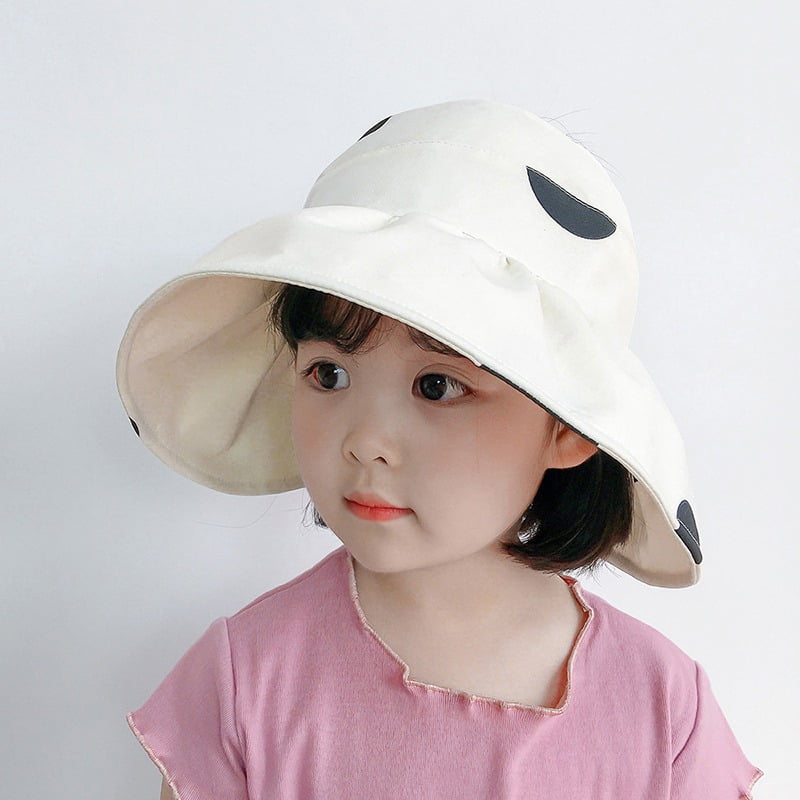 Toddler Kids Wide Brim Sun Hats Cap for Baby Girl Summer Beach UPF 50+ Sun Protection Hats Baby Boy Hats Baby Sun Hat 