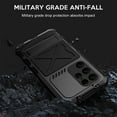 thumbnail image 2 of SaniMore for Samsung Galaxy S23 Ultra 2023 Case, Heavy Duty Protective 3-layer with Wireless Charing Hidden Kickstand Military-grade Anti-drop Shockproof Rugged Cover for Galaxy S23 Ultra, Black, 2 of 7