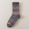 thumbnail image 2 of Cozy Thermal Winter Socks For Women Men Lined Thick Warm Crew Ankle Indoor Outdoor Casual Home Sock, 2 of 4