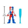 thumbnail image 4 of Replacement Part for Fisher-Price Imaginext Playset - HMX58 - Inspired by DC Super-Friends Color Changing Harley Quinn Figure and Baseball Bat, 4 of 5