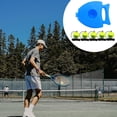 thumbnail image 4 of Reboteador de tenis, pelotas de entrenamiento con cuerda, equipo de práctica individual, herramienta de autoentrenamiento portátil para de Entrenador y 5 Balones Macarena Entrenador de tenis, 4 of 8