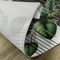 thumbnail image 4 of Ambesonne Boho Place Mats Set of 4, Leaves Art Mid Century Modern, Standard Size, Fern Green Off White Tan, 4 of 5
