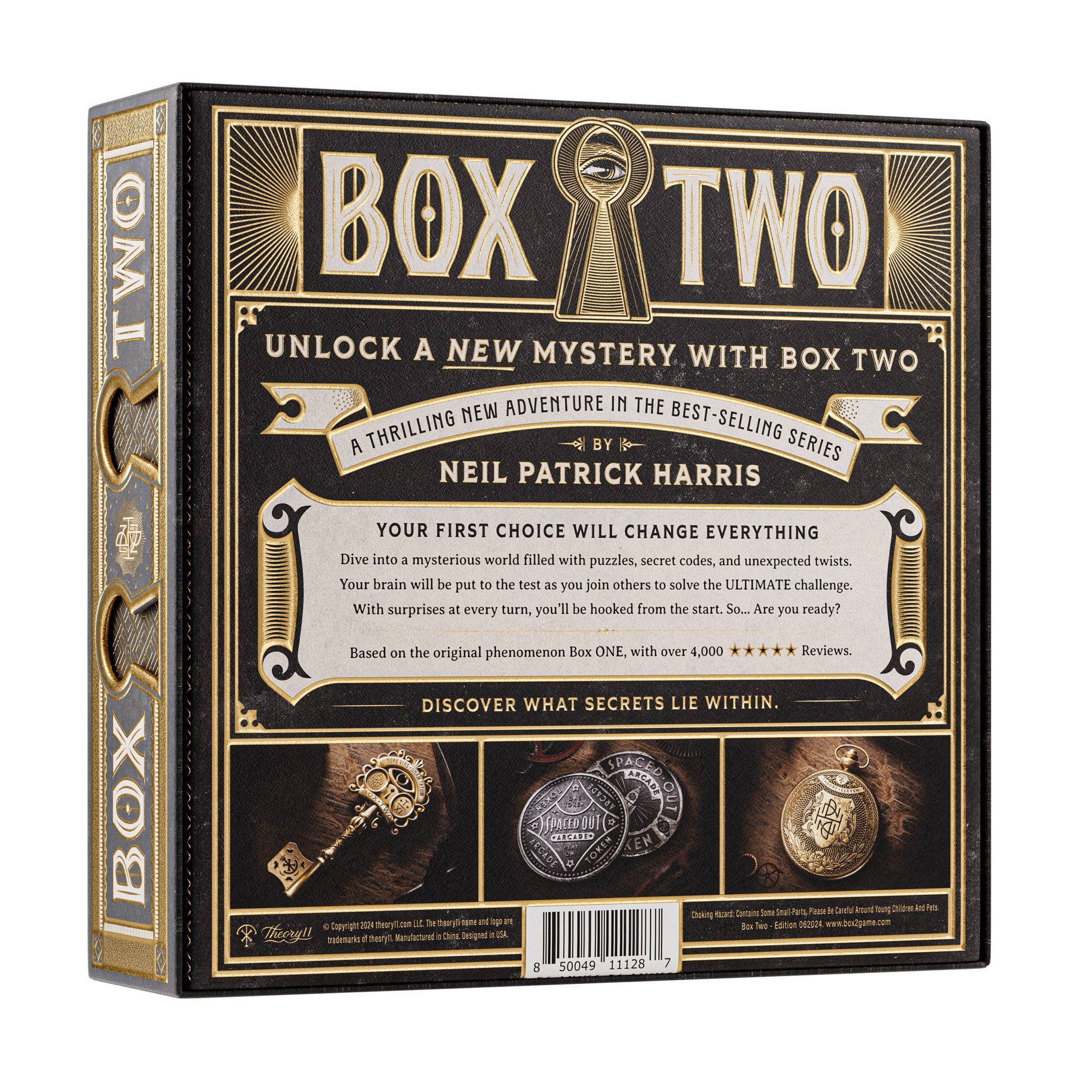 Box Two Presented By Neil Patrick Harris Game - Walmart.com