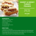 thumbnail image 4 of JENNIE-O Turkey Hot Dogs, *40% Less Fat (8 Turkey Franks), Refrigerated, 16 oz Plastic Package, 4 of 16