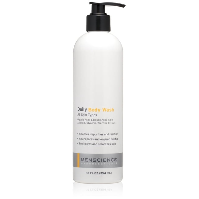 Gel de baño MenScience Androceuticals Daily 355 ml para hombres