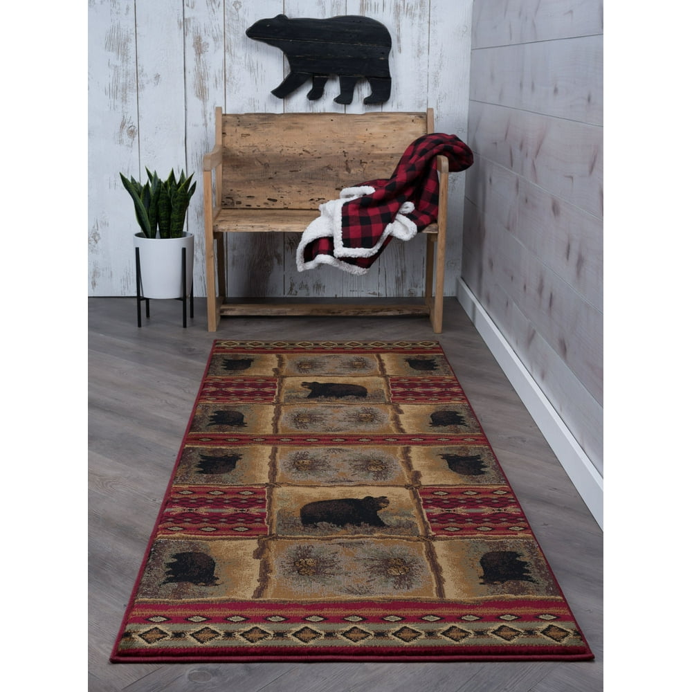 Bliss Rugs Springfield Novelty Indoor Runner Rug