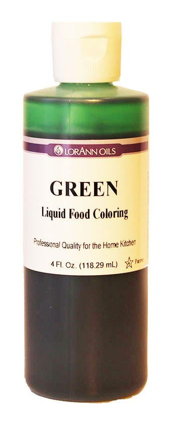 LorAnn Liquid Food Color Green 4 oz
