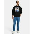 thumbnail image 2 of Netflix KPop Demon Hunters Men's and Big Men's Saja Boys Hoodie, Sizes S-3XL, 2 of 5