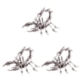 thumbnail image 1 of stanreset Varied Difficulty Level 3D Metal Puzzles Gift Toy For Brain Teaser Fans 3-d Puzzles Riddle Gifts Toys Brain Training 【Scorpion King】diy 3Set, 1 of 6