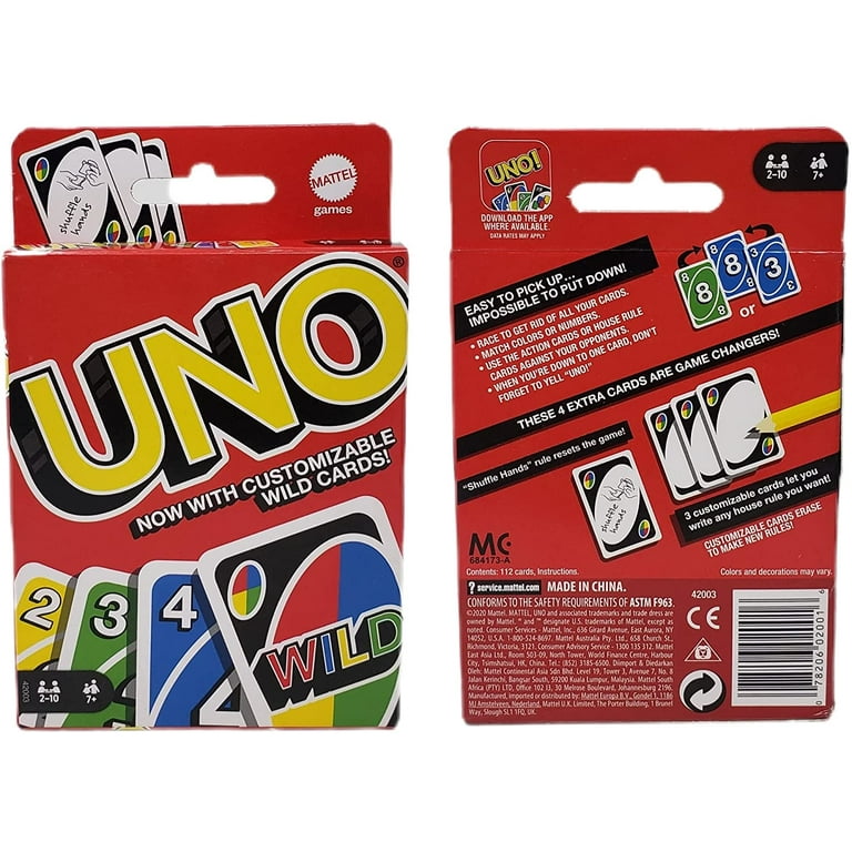 uno card games- phase 10 card game lot of 2 78206020016