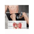 thumbnail image 4 of Adjustable Resistance Pelvic Floor Exerciser for Men & Women - European Design Kegel Trainer with Leg Pinch Function to Strengthen Pelvic Muscles, Sphincter Control, and Enhance Pelvic Health - Gray, 4 of 6