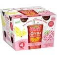 Joyba Strawberry Lemonade Green Bubble Tea 4 Pack, 12 fl. oz. Cups