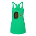 thumbnail image 2 of Wild Bobby Football Fingerprint It's in My DNA Sports Women Tri-Blend Racerback Tank Top, 2 of 6