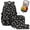 Black Flower, variant on Corduroy School Backpack Cute Bookbag for Middle School Students Book Bag Kawaii Ita Backpacks with Reinforced Thick Strap, Biege Strawberry