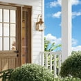 thumbnail image 4 of Livex Lighting Harbor Outdoor Wall Lantern in Flemish Aged Brass, 4 of 10