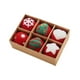 thumbnail image 2 of 6 adornos de bolas de Navidad colgantes para colección de celebraciones, adornos de bolas de fieltro, suministros para fiestas, para puertas, ventanas Rojo, 2 of 8
