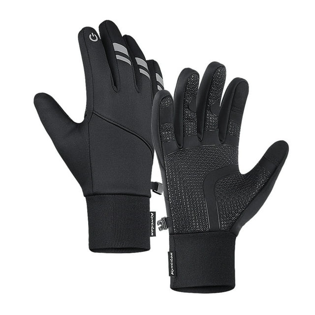 Guantes kyncilor Guantes de ciclismo impermeables para invierno, guantes con pantalla táctil, guantes térmicos deportivos antideslizantes a prueba de viento para ciclismo, conducción, correr, senderi kyncilor Guantes