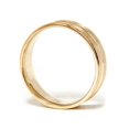 thumbnail image 3 of Alliance de Mariage pour Homme en Or 14 K, Plate, 6 mm, Brossée, Ajustement Confortable, 3 of 3