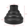thumbnail image 3 of DPTALR Universal Blower Hairdressing Salon Curly Hair Dryer Folding Diffuser Cover, 3 of 3