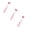 B, variant on Telescopic Pet Massage Stick Extendable Back Scratcher Pet Toys for Cats Dogs Retractable 26.77 Inch, Interactive Training and Bonding Toy for Pets