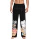 thumbnail image 1 of Fotbe Little Chef Gnome Pantalones de Pijama para Hombre, Pantalones de Dormir, Pantalones de Casa con Cintura Ajustable y Bolsillos-3X-Large, 1 of 6