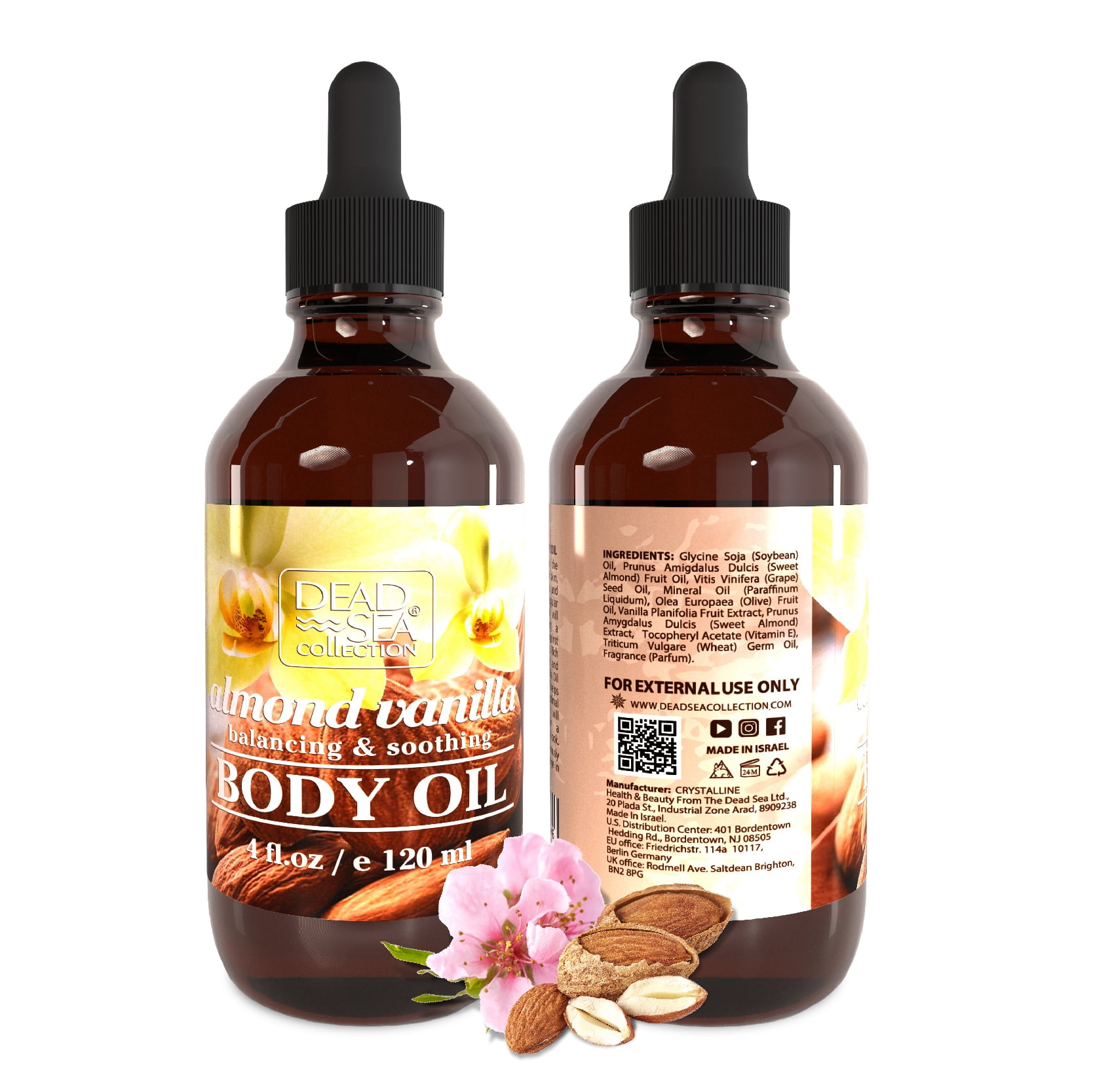 Warm Vanilla Almond - Nourishing Body Oil