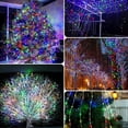 thumbnail image 4 of Tira de luces solares de alambre de cobre 100LED, luces de cadena impermeables para exteriores, decoración del día de Navidad y jardín, Color claro, 4 of 5