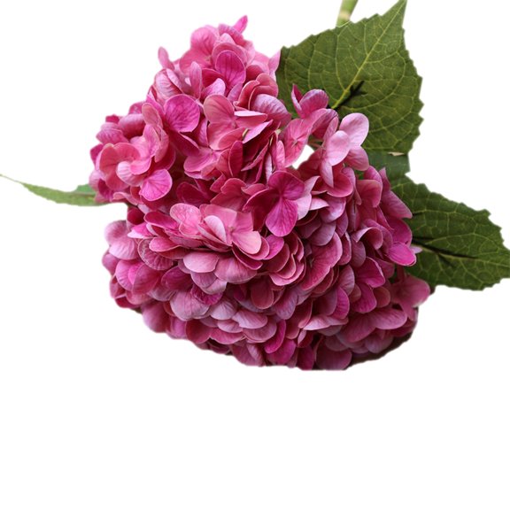 Bcylexb Realistic Hydrangea Artificial Flowers, 20" Fake Large Hydrangea Flowers for for Home Decor Party Wedding Bouquets Centerpieces