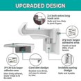 thumbnail image 3 of 10Pcs Baby Child Proof Cabinet Locks Safety Easy Install No Drilling Or Keys 10 Pack, 3 of 5