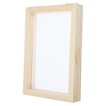 ibasenice Convenient Paper Making Paper Making Frame Khaki 1Pcs for Family Activity