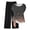 Khaki, variant on ZToonmas Women's 2 Piece Casual Outfit Round Neck Short Sleeve Tie Detail Top with Print and Elastic Waist Wide Leg Pants Set