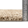 thumbnail image 4 of Unique Loom Comfort Solid Shag Collection Area Rug - Solace (7' Square Taupe), 4 of 6
