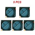 thumbnail image 1 of 2/5PCS Three-Grid Western Compartment Plate For Food Fruit Salad Divided Plate Wheat Straw Diet Meal Plate Food Tray Kitchen Style F 5pcs, 1 of 6
