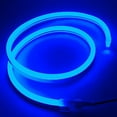 thumbnail image 3 of Novelty Lights LED Neon Flex Rope Light Spool, Blue, 150', Custom Cuttable, 5/8" Diameter,  120 Volt, 3 of 4