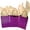Purple, variant on PMU Fuchsia Foil Cube Gift Bags Pkg/3