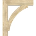 thumbnail image 3 of Ekena Millwork 6"W x 36"D x 42"H Thorton Block Rough Sawn Bracket, Douglas Fir, 3 of 4