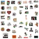 thumbnail image 1 of 50 Pcs Graffiti Stickers for Decorating Laptop Luggage Stickers, 1 of 5