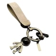 thumbnail image 4 of Llaveros de astronauta para coche, llavero con clip, llavero colgante para billetera y bolso. Gris, 4 of 9