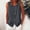 Dark Gray, variant on Cotton Linen Tank Tops For Womens, Summer Breathable Cotton Linen Blend Vest Button Decor Loose Fit Vintage Casual Blouses Casual Simple Sleeveless Tank Top, Black L