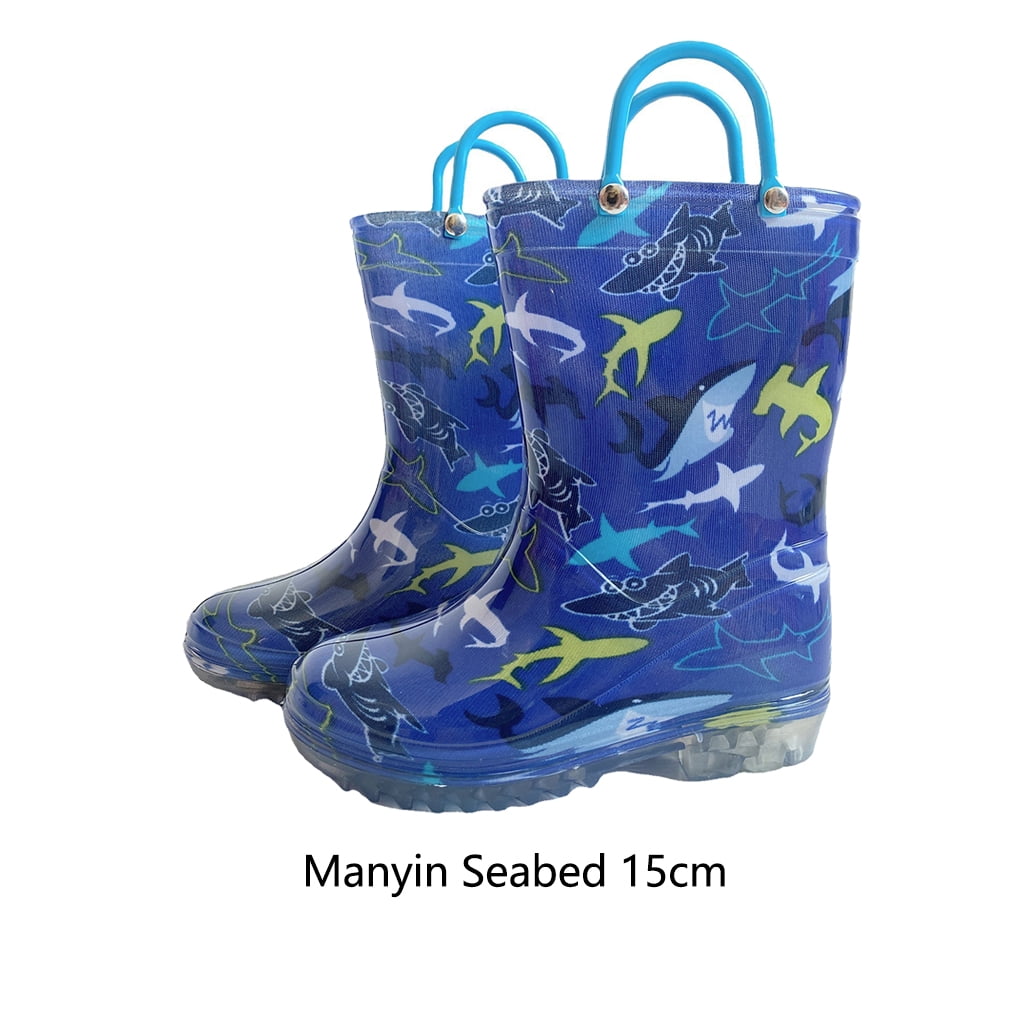 Botas De Lluvia Niña Bonitas Botas De Lluvia Anchas Y Redondas